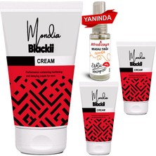 Blackii 3 Tane Erkeğin 3 Isteğine Özel 3 Özellikli Penislere Bakım Kremi + Afrodizayn Masaj Yağı