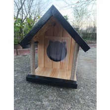 Feyza Design Konforlu ve Su Geçirmez Şilteli Kedi Evi Yuvası, Rahat Yaşam Alanı
