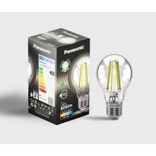 Panasonic Filament Ampul E27 A Sınıfı Enerji 3.8W 806LM 4000K Clear