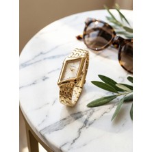 Homies Kadın Kol Saati Dikdörtgen Kasa Çelik Kordon