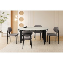 Kone Haus Modern Masa ve Sandalye Takımı MTK3509