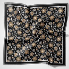 Piramit Naturel Eşarp | Dantel