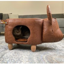 Feyza Design Konforlu ve Şık Kedi ve Köpek Evi, Güvenli Dinlenme Alanı