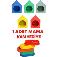 Feyza Design Taşınabilir Plastik Kedi ve Köpek Kulübesi, Rahat ve Kullanışlı Tasarım