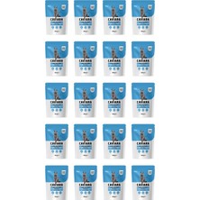Caviara Pouch Jöle Içinde Et Parçacıklı Dana Etli Yetişkin Kedi Maması 100 gr x 20 Adet