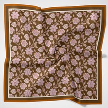 Piramit Naturel Eşarp | Dantel