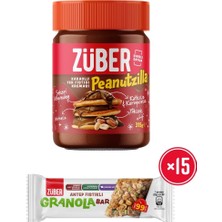 Züber Peanutzilla x1+ Antep Fıstıklı Granola Bar x15