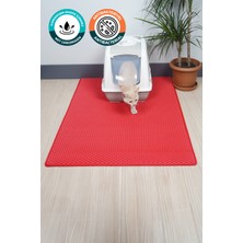 Feyza Design 75X110 cm Hücreli Kedi Kumu Paspası, Temiz ve Konforlu Tuvalet Alanı