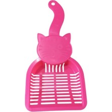 Feyza Design Kedi Figürlü Kürek, Renkli ve Eğlenceli Bahçe Aracı