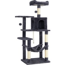 Feyza Design Renkli Çok Katlı Kedi Kulesi, Eğlenceli ve Dayanıklı Tasarım