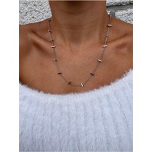 Hercy Renk Atmaz Antialerjik Zincir Kolye | 55 cm | Chain Necklace