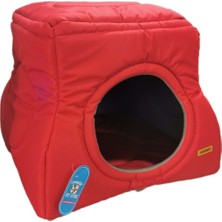 Feyza Design Çok Fonksiyonlu Kedi ve Köpek Yatağı, 50X50CM, Rahat ve Şık Tasarım