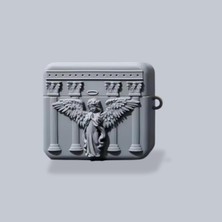 Mi7a Airpods 4. Nesil Angel Kılıf  (Dua Eden Melek Figürlü)