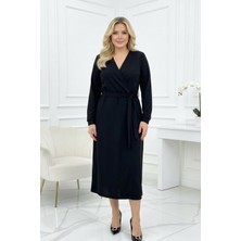 Florance Tekstil Florance Jessica Büyük Beden  Elbise