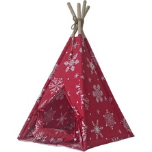 Feyza Design Kedi ve Küçük Köpekler Için Rahat Iç Içe Kullanımlı Yuva, 40X40X60 cm