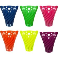 Feyza Design Kedi Figürlü Sarı Plastik Kum Küreği, Pratik ve Dayanıklı Tasarım