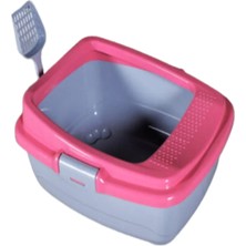 Feyza Design Şık ve Pratik Açık Kedi Tuvaleti, Temiz ve Havalı Tasarım