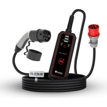 Bemis Pro Mobile – Elektrikli Araç Taşınabilir Şarj Cihazı – 11 kW / 22 kW – 5 Metre