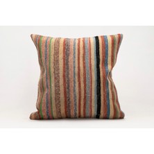 Kilim Wholesale El Yapımı Kilimden Yapılmış Vintage Kırlent Kılıfı, YÜN,50X50CM