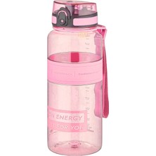 Uzspace 1000ML Büyük Boy Yeni Koleksiyon Silikon Gövde Tritan Su Matarası