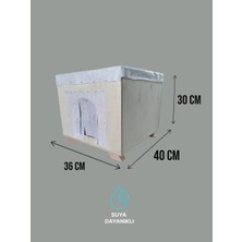 Feyza Design Dış Mekan Ahşap Kedi Evi, Su Geçirmez ve Dayanıklı Tasarım