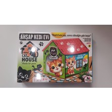 Feyza Design Şık ve Dayanıklı Ahşap Kedi Evi, Konforlu ve Güvenli Dinlenme Alanı