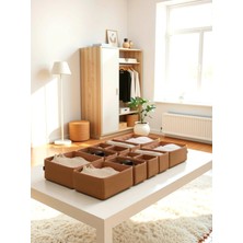 Luxway Home 12'li Jüt Çekmece Içi Düzenleyici Organizer Kutu Seti