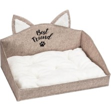 Feyza Design Konforlu ve Şık Evcil Hayvan Yatağı, Rahat Uyku Alanı Için Ideal