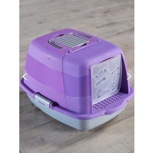 Feyza Design Kedi Tuvalet Kapalı, Şık ve Pratik Tasarım, Temizlik Kolaylığı