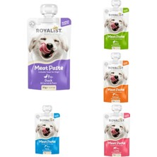 Royalist Meat Paste – Köpekler Için Lezzetli Et Püresi 90GR 5'li Paket