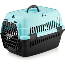 Feyza Design Mavi Renkli Evcil Hayvan Taşıma Sepeti, Konforlu ve Güvenli Seyahat