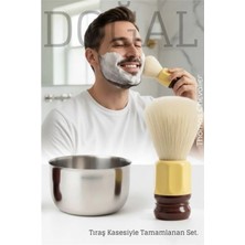 Marsilyan Premium Tıraş Fırçası  - %100 Domuz Kılı  - Yoğun Köpük, Pürüzsüz Tıraş