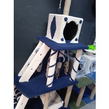 Feyza Design Renkli ve Şık Kedi Evi, Konforlu ve Güvenli Kullanım Için Ideal Seçenektir