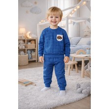 Renkli Diyar Erkek Çocuk2 Ip Şardonlu Takım Kışlık