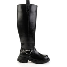 Bambi Siyah  Kadın Çizme K03429220342