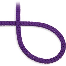 Hematit Doğal Taş Mor Çavuş Kesim 6X3MM Dizi