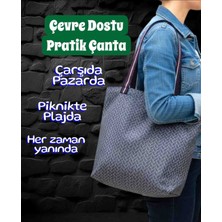 Vulli Alışveriş Plaj Bez Kol Çantası