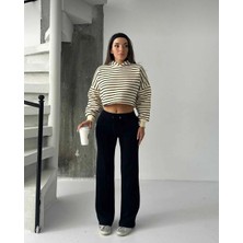 Kadın Modern Siyah Pantolon