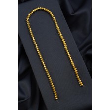 Hematit Doğal Taş Altın Sarı Rondela KESIM5X4MM Dizi