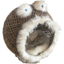 Feyza Design Rüya Gibi Dekoratif Küre Kedi Evi, Şık ve Konforlu Tasarım
