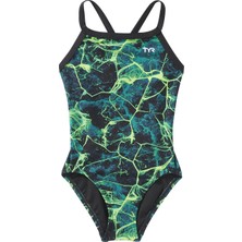 Tyr Durafast Elite® Diamondfit Kız Çocuk Mayo - Synapse