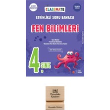 Okyanus Yayınları 4. Sınıf Classmate Fen Bilimleri Etkinlikli Soru Bankası + Telefon Standı
