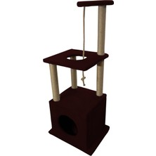 Feyza Design Çift Katlı Kedi Evi ve Tırmalama Merkezi, Konfor ve Eğlence Sağlar