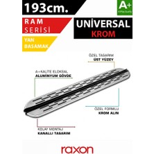 Raxon Ram Serisi Yan Basamak 193 cm – Universal | Kaymaz Yüzey & Dayanıklı Tasarım