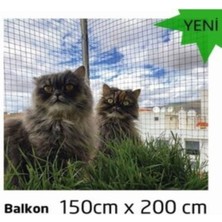 Feyza Design Çok Fonksiyonlu Balkon Için Evcil Hayvan Kutusu 150-200 cm