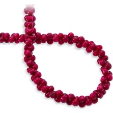 Mercan Doğal Taş Kırmızı Kemik Kesim Dizi