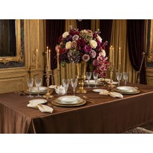 Finezza Mina Kadife Pudra Yemek Takımı