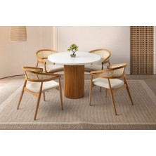 Kone Haus Modern Masa ve Sandalye Takımı MTK3439