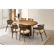 Kone Haus Modern Masa ve Sandalye Takımı MTK3462