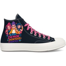 Alc Desing Kpop Demon Hunters Huntrıx Baskılı Kız Çocuk Spor Ayakkabı ve Sneaker